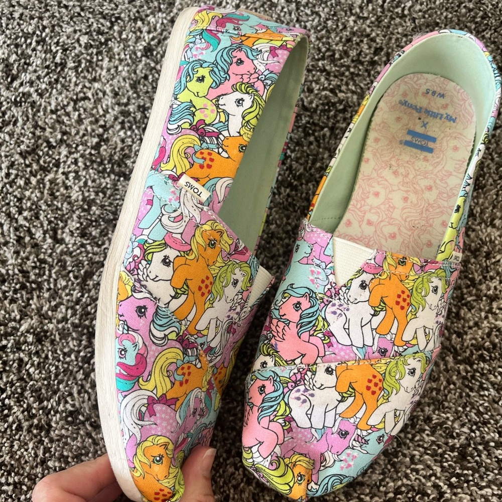TOMS limited addition My Little Pony